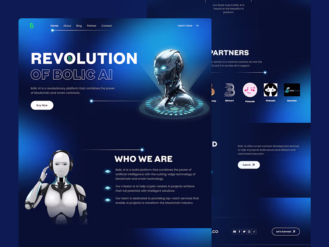 Cover image for AI Agent Website Design​​​​​​​