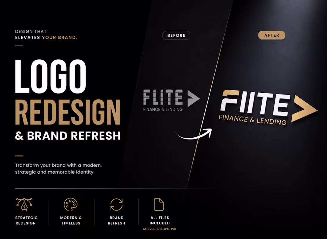 Cover image for Logo Redesign & Brand Refresh