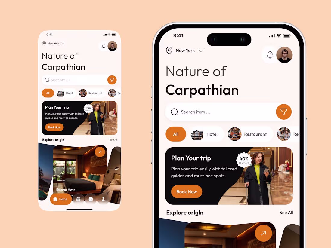 Cover image for Travel App Design