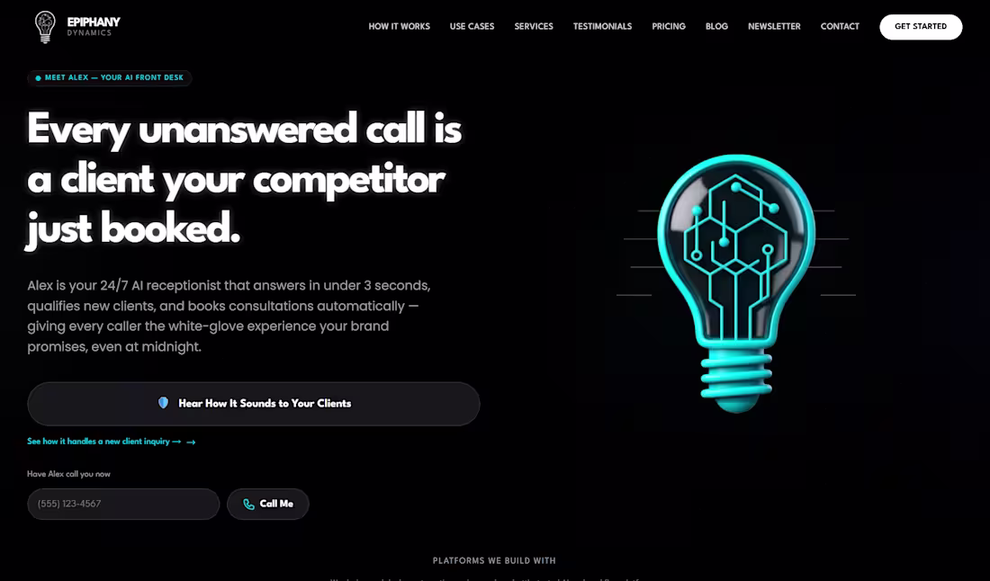 Cover image for AI Voice Receptionist Setup