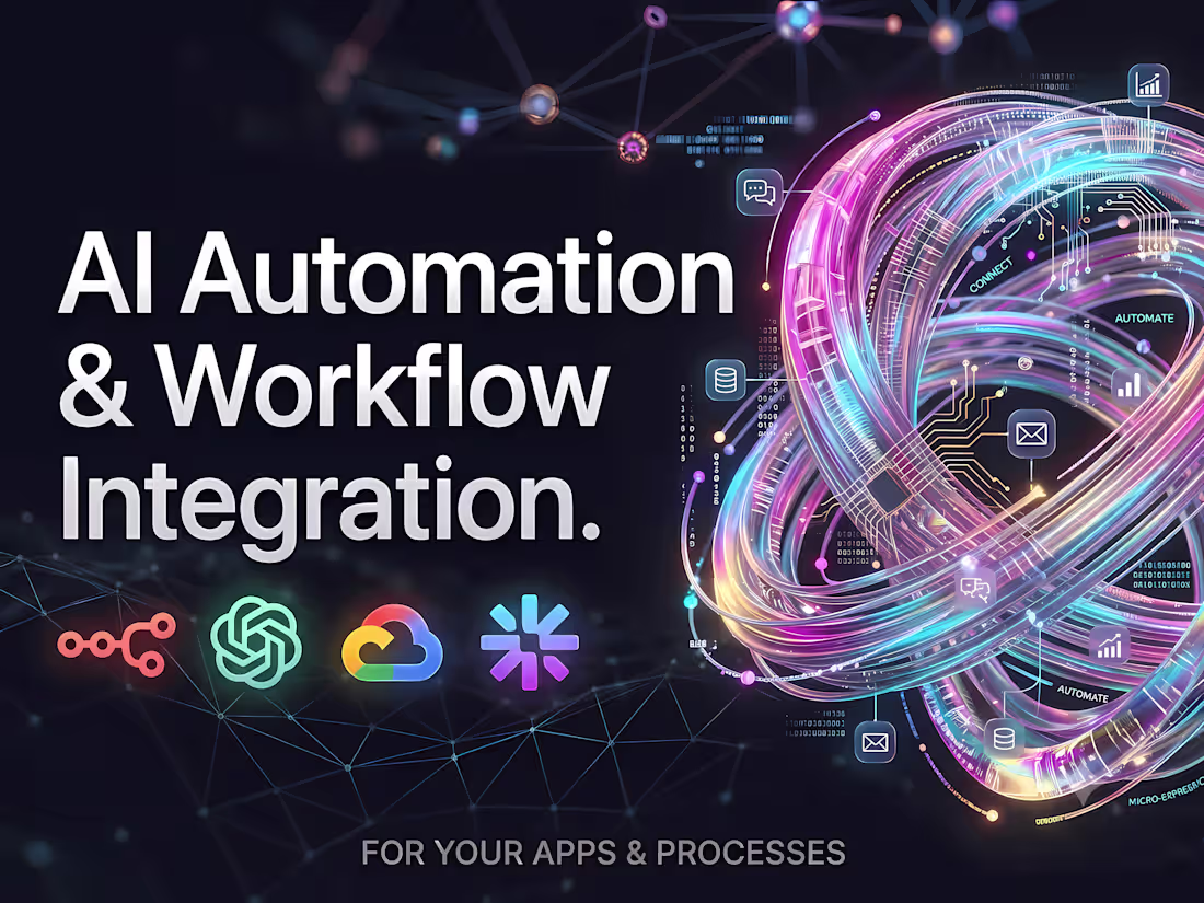 Cover image for AI Automation & Workflow Integration for Apps