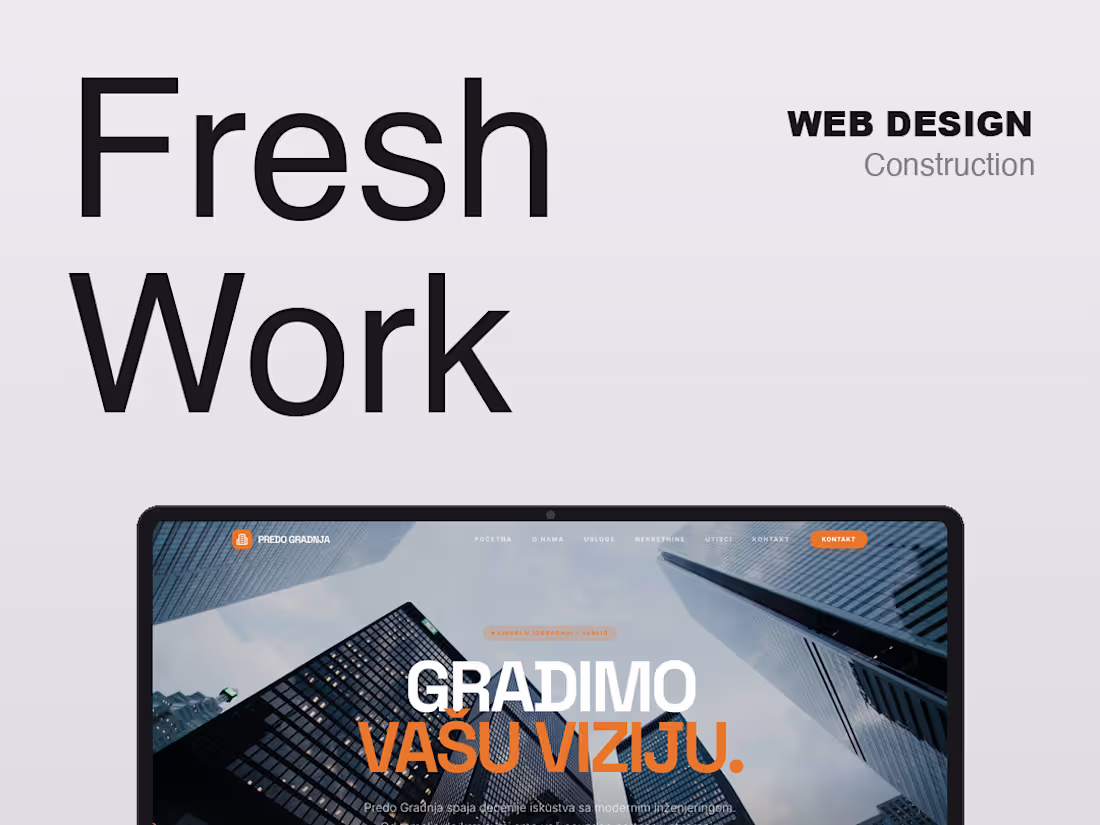 Cover image for PREDO GRADNJA
Building your vision —