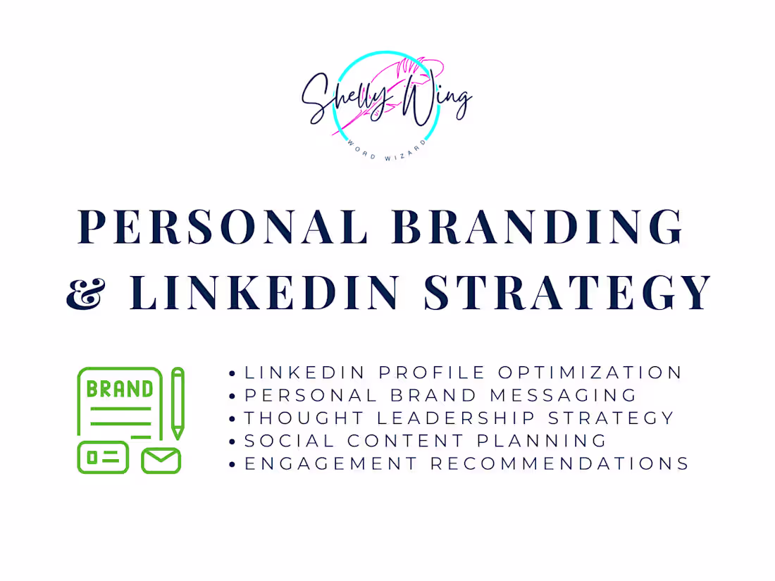 Cover image for Personal Branding & LinkedIn Strategy