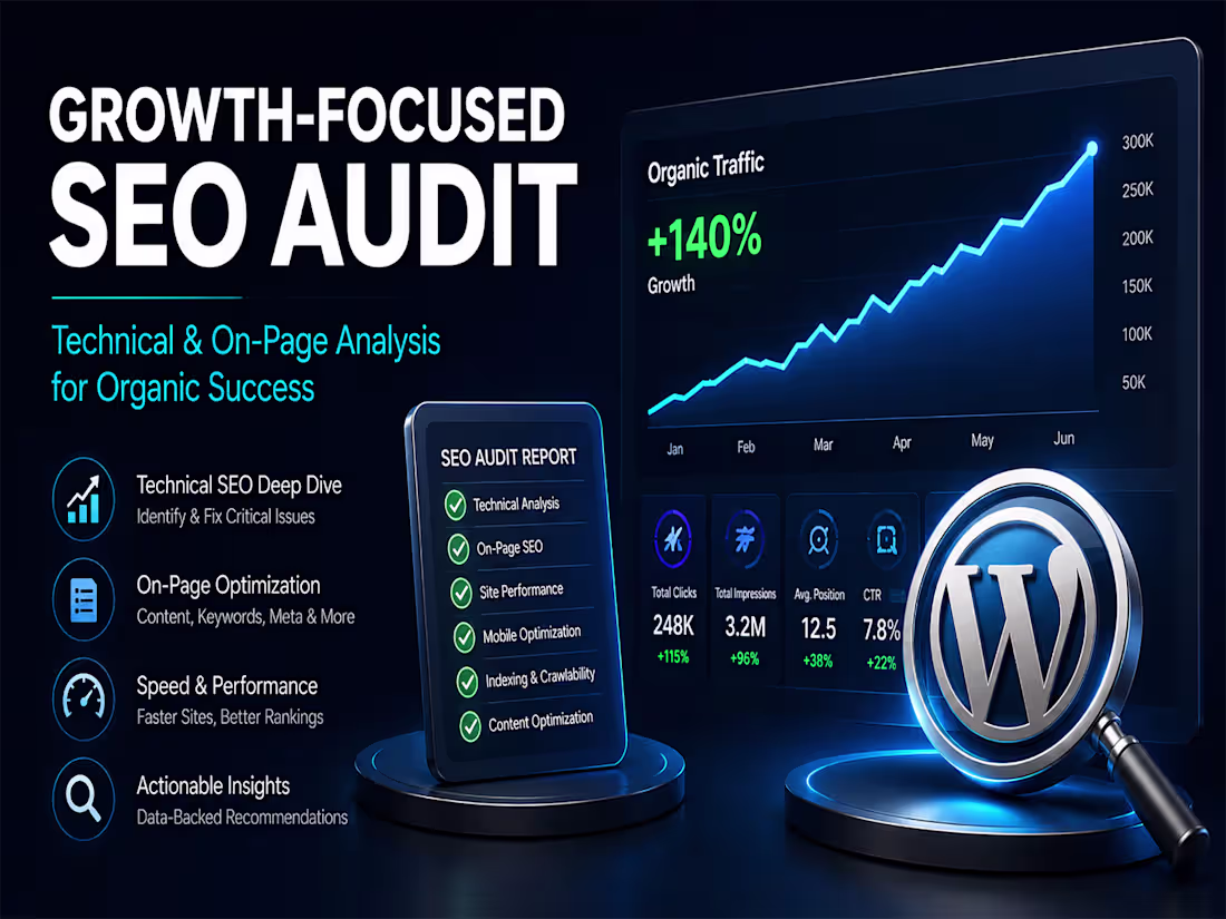 Cover image for Growth-Focused Technical & On-Page SEO Audit