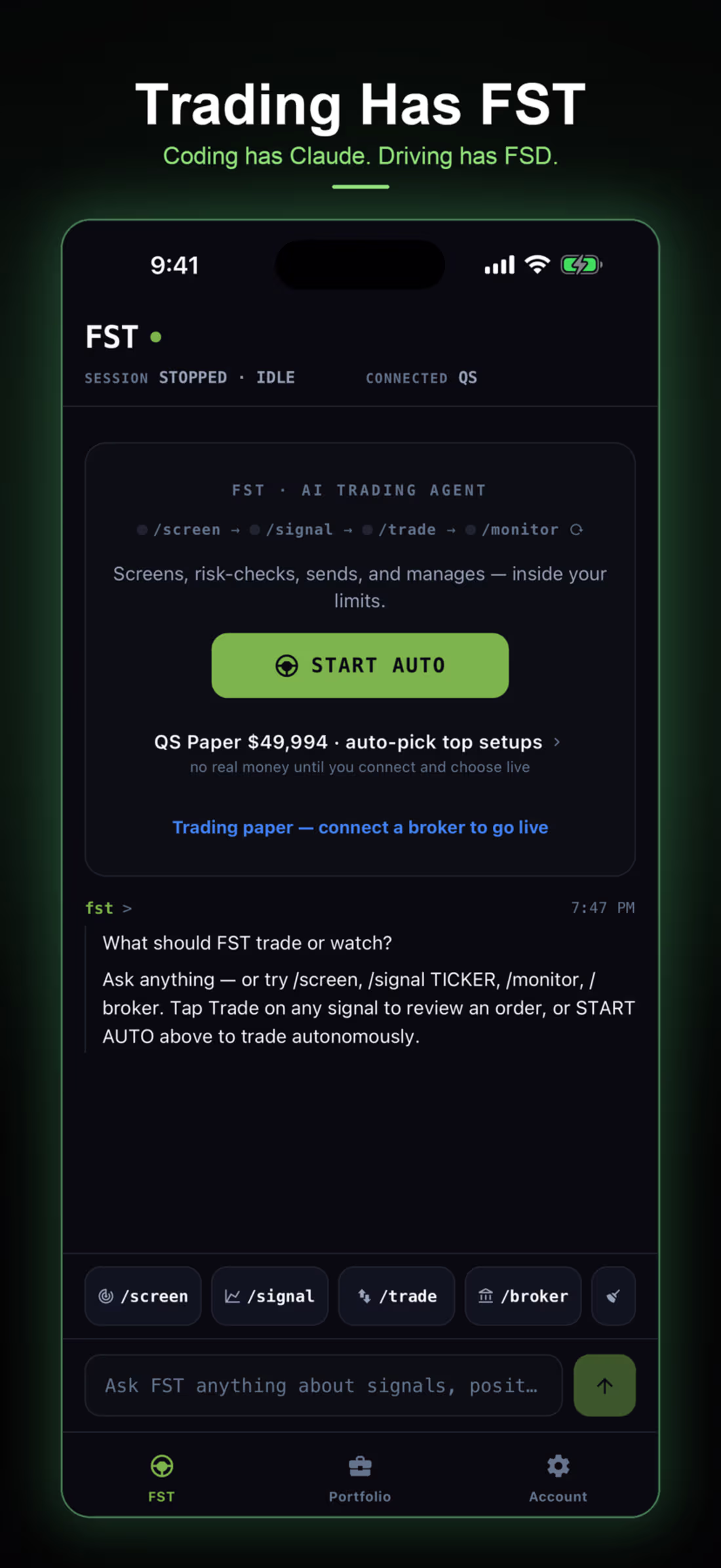 Cover image for QuantSignals - iOS & Android trading app