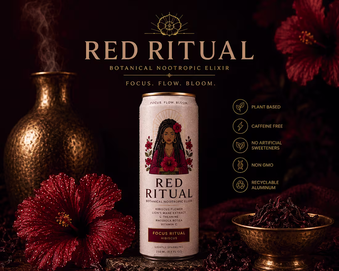 Cover image for Red Ritual Brand Campaign Concept