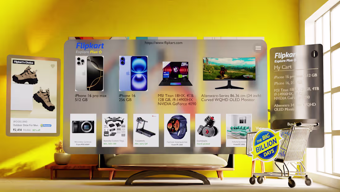 Cover image for Flipkart E-Commerce Brand Festival Spec Advertisement.