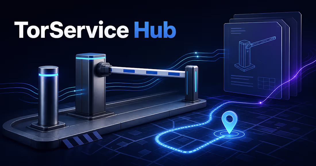 Cover image for TorService Hub – Digitales Serviceportal