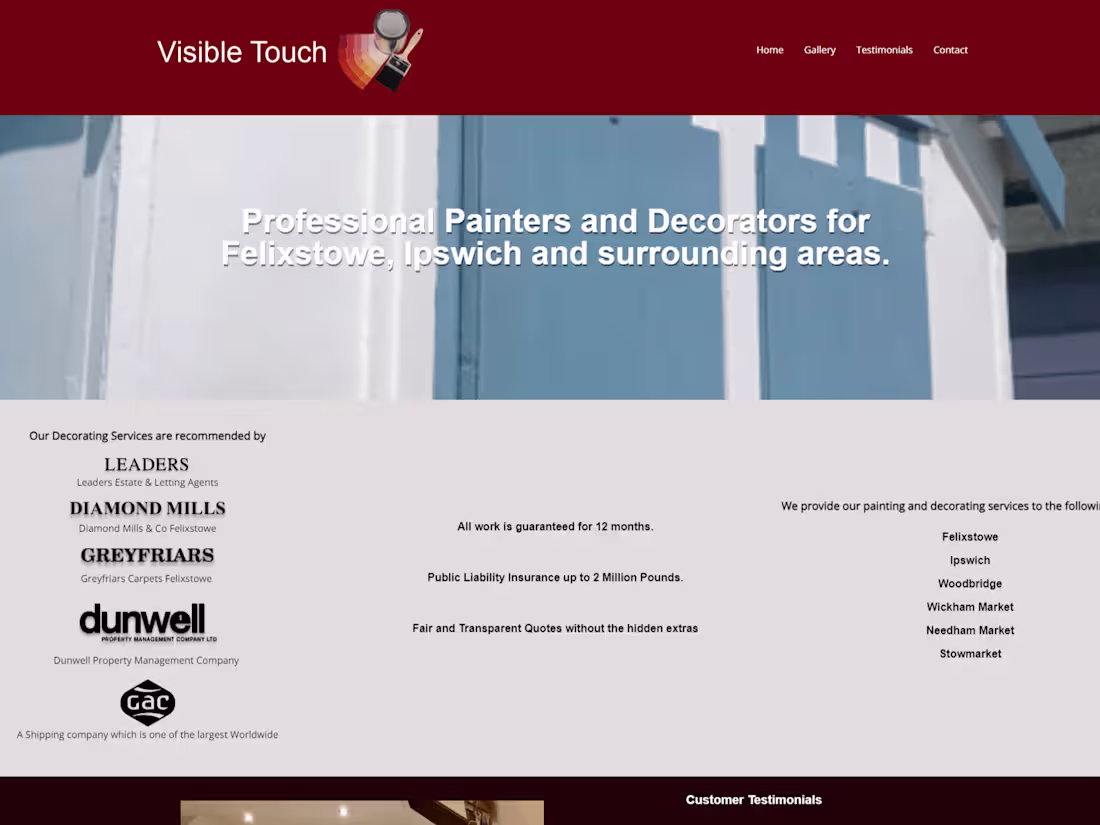 Cover image for Visble Touch Decorators