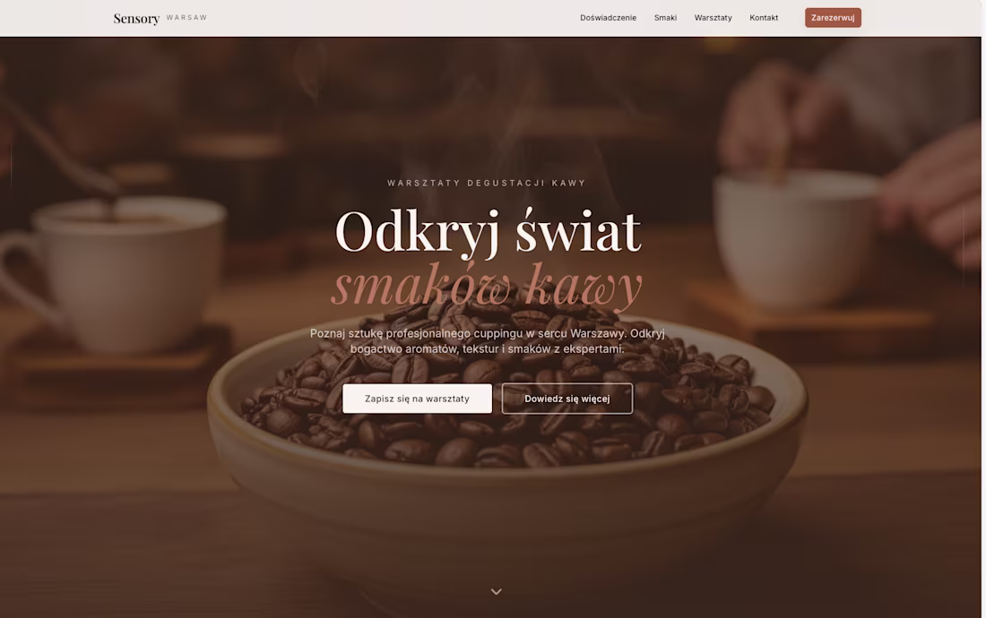 Cover image for The Demo website for the Coffee Cuppings event 