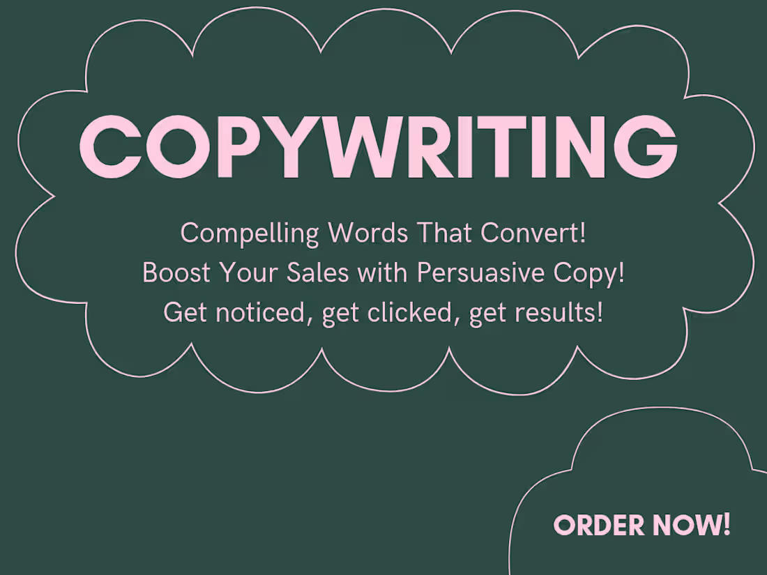 Cover image for Compelling Copywriting Services 