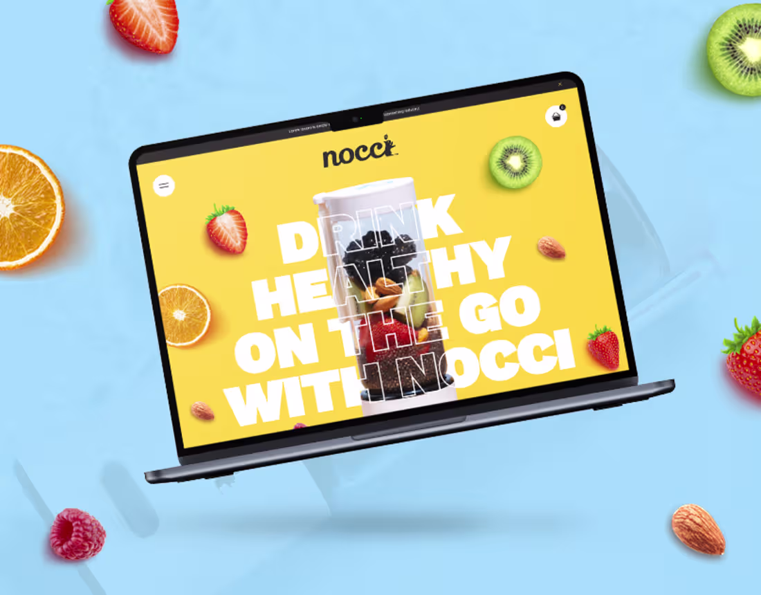 Cover image for Nocci | Product Landing Page | UI/UX
