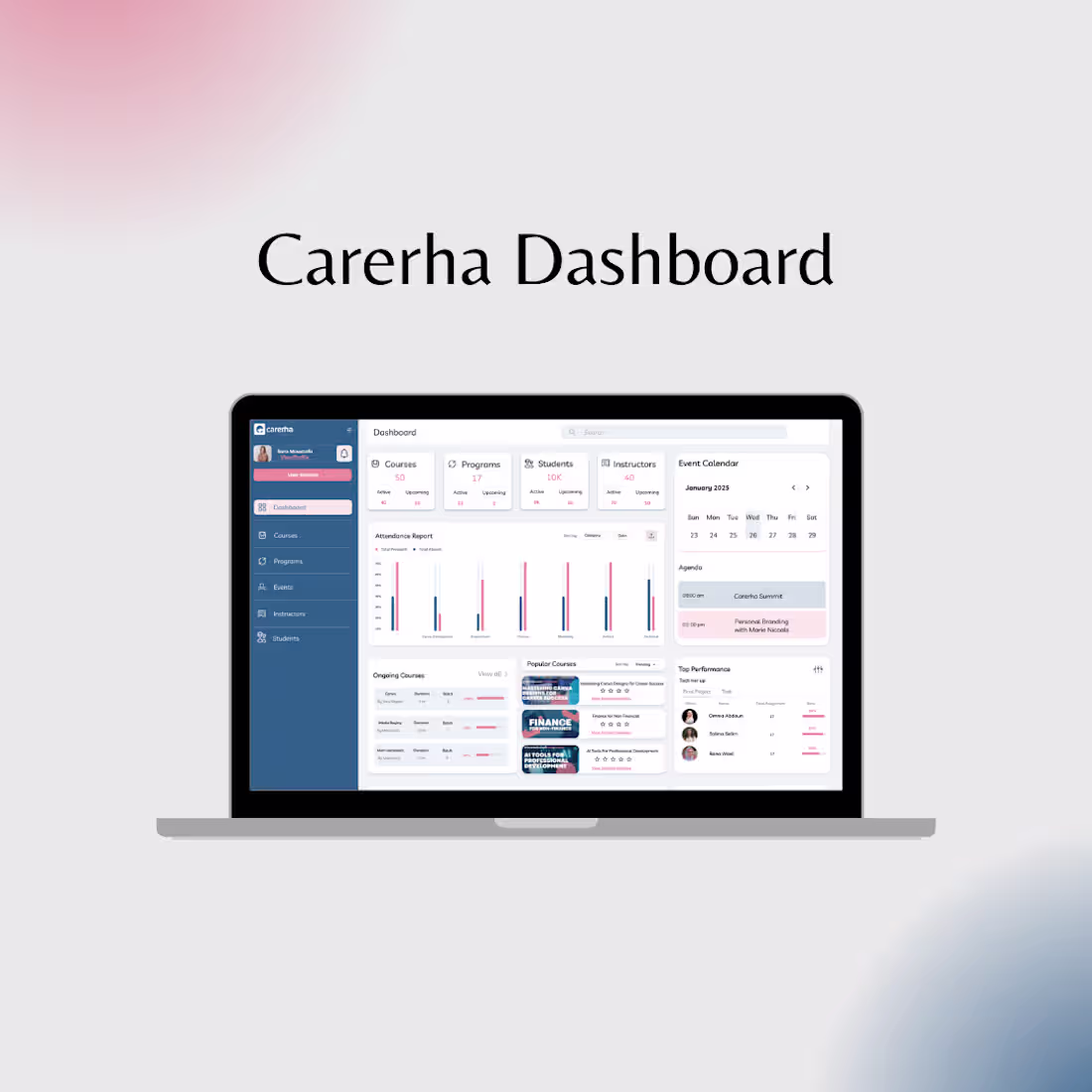 Cover image for Carerha Dashboard