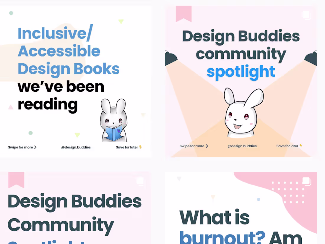 Cover image for Design Buddies' Instagram 