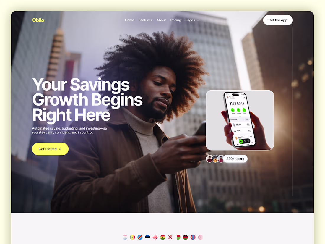 Cover image for Obilo - Modern Fintech Banking