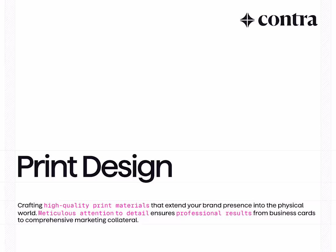 Cover image for Print Design