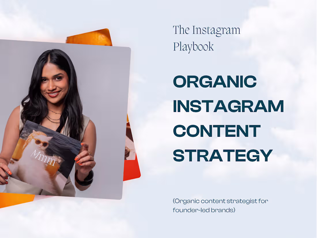 Cover image for Organic Instagram content strategy