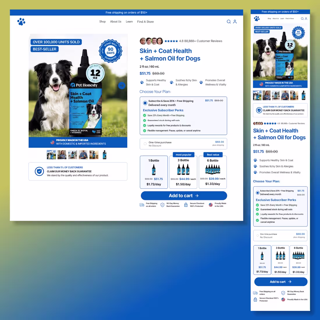 Cover image for Built this product page to