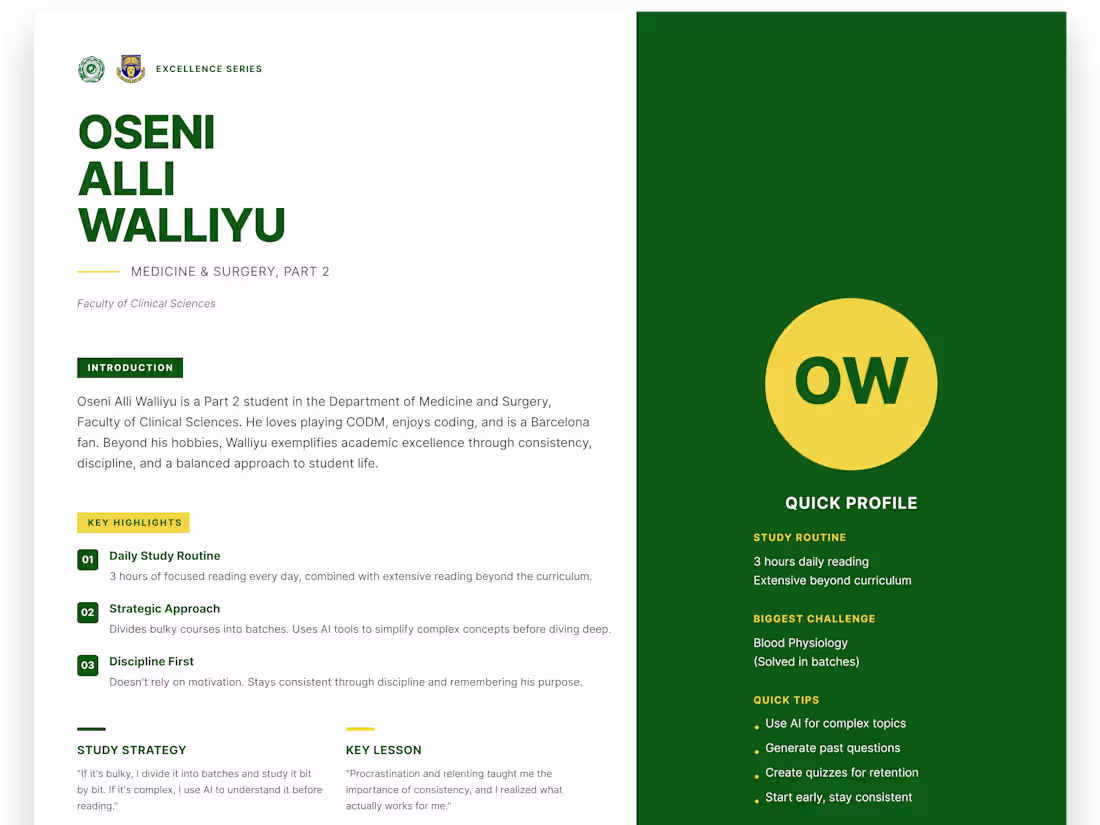 Cover image for I designed this magazine-style graphic