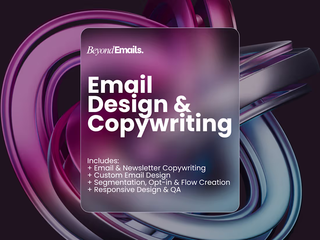 Cover image for Email Design & Copywriting 