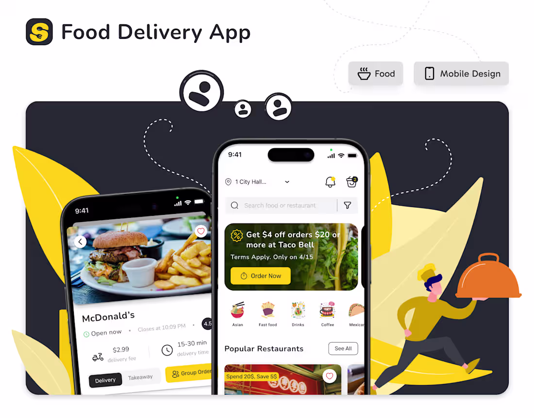 Cover image for Insta Takeaway | Mobile App