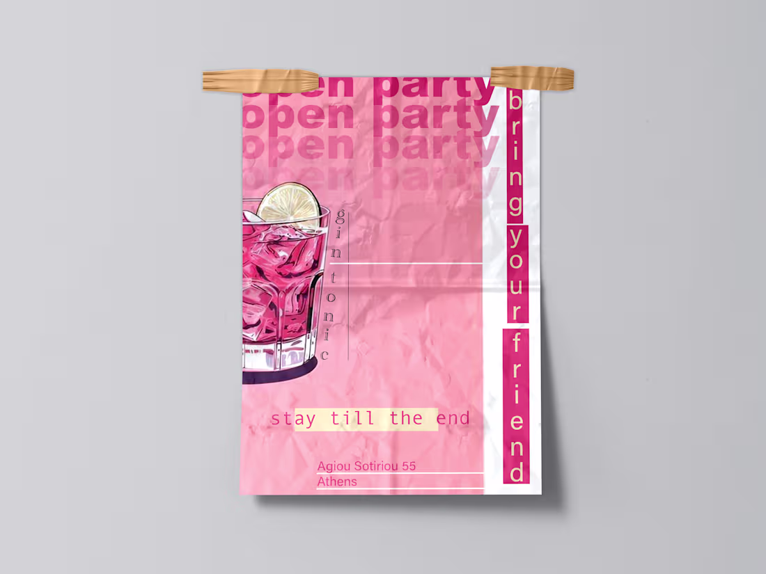 Cover image for PARTY POSTER