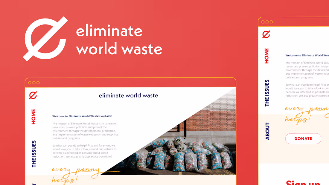 Cover image for Eliminate World Waste