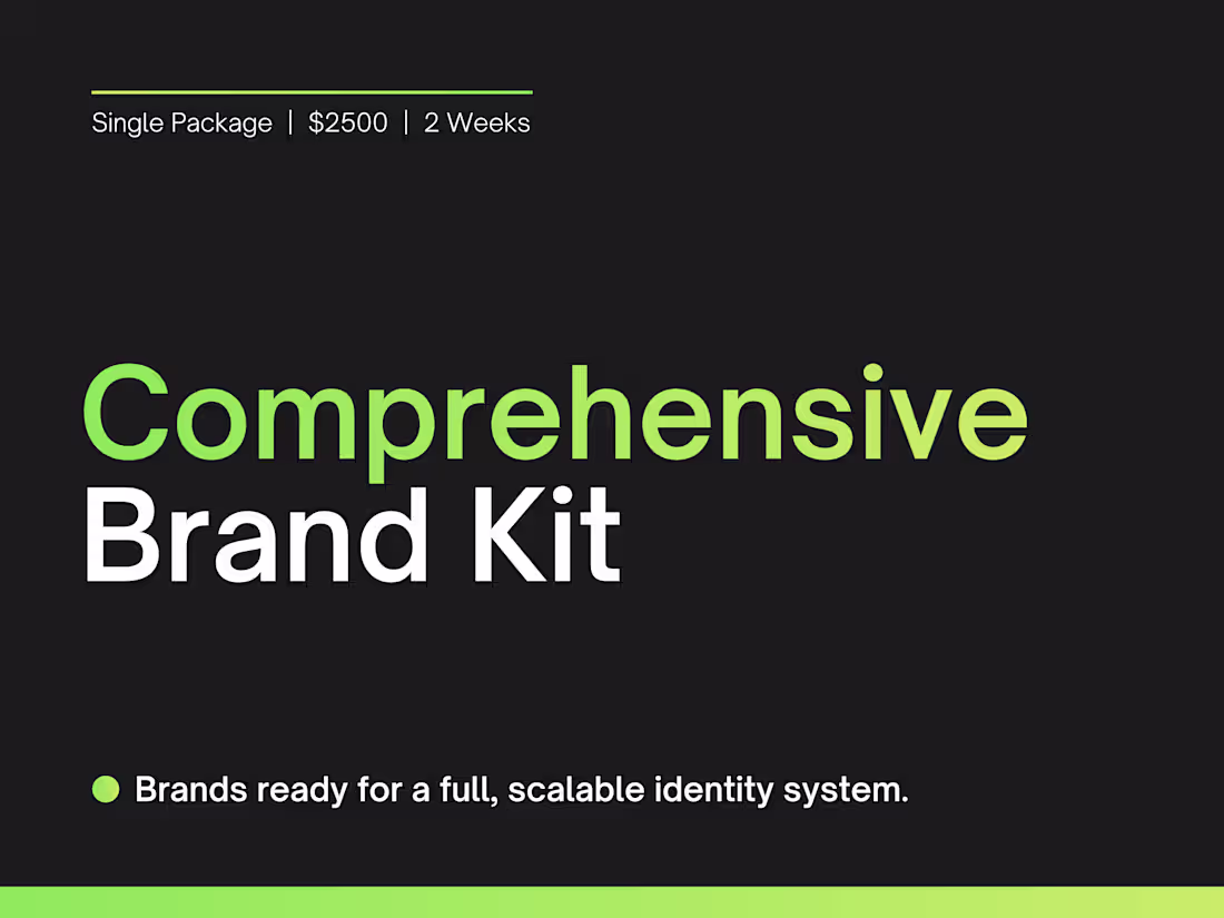 Cover image for Comprehensive Brand Kit