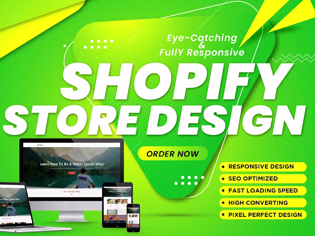 Cover image for Shopify Store Design