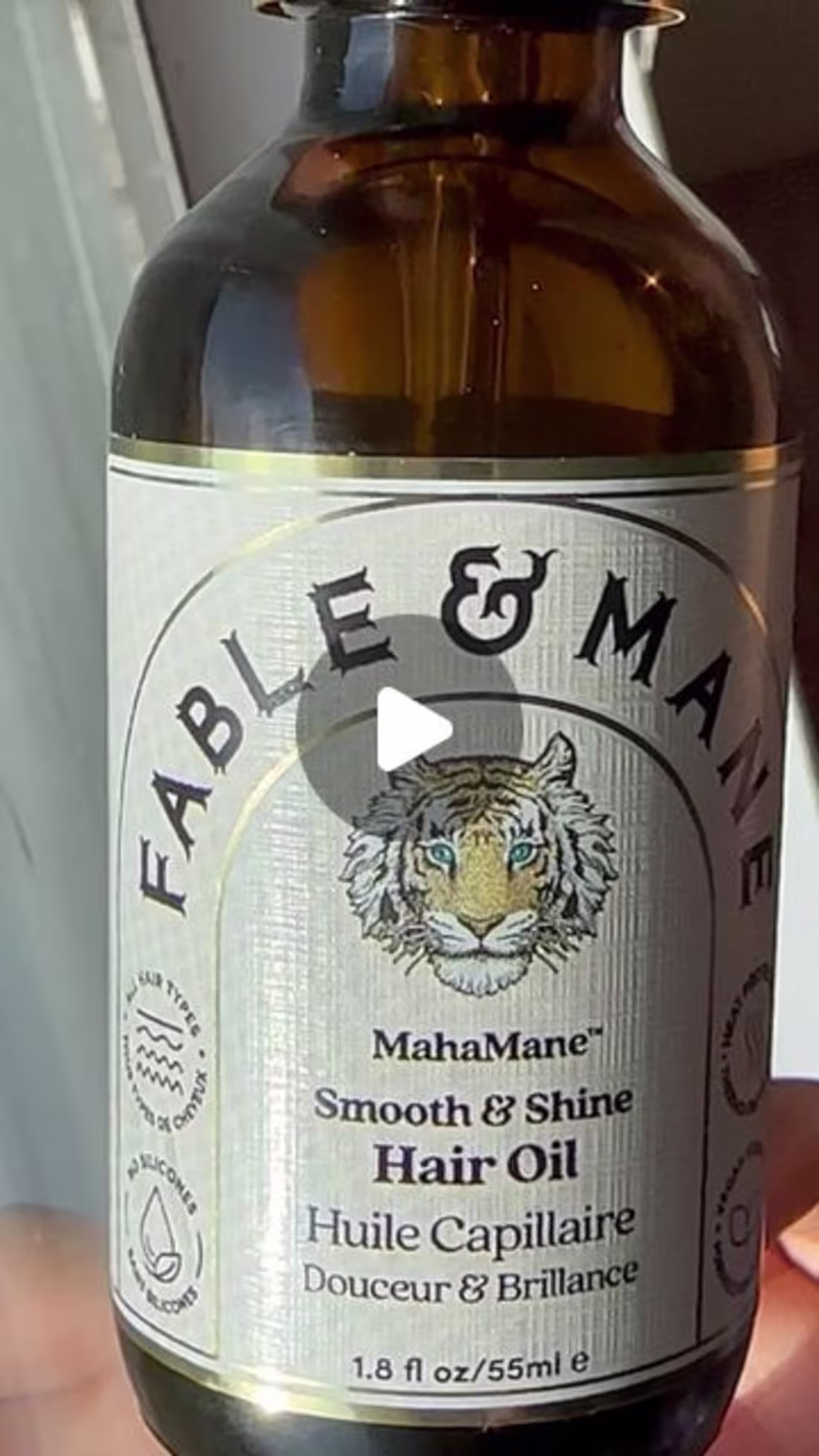 Cover image for Fable & Mane: MahaMane Smooth & Shine Oil