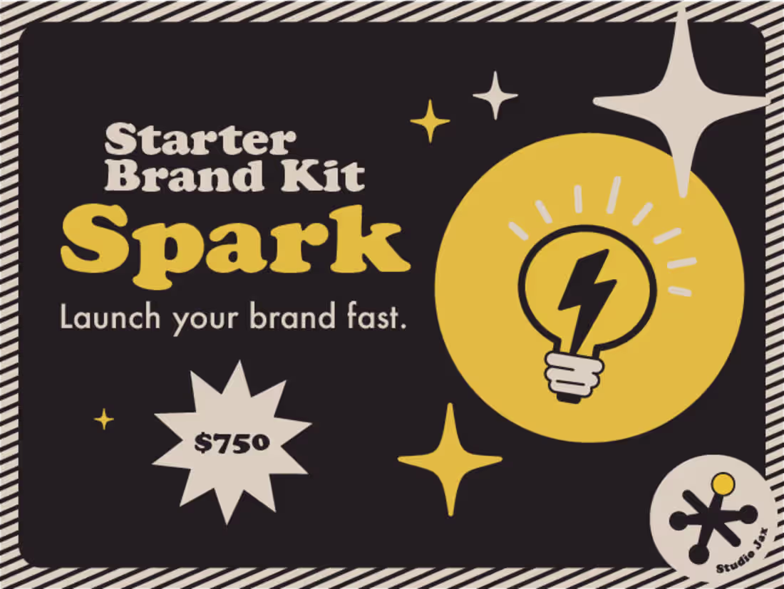 Cover image for ⚡ Starter Brand Kit — Spark