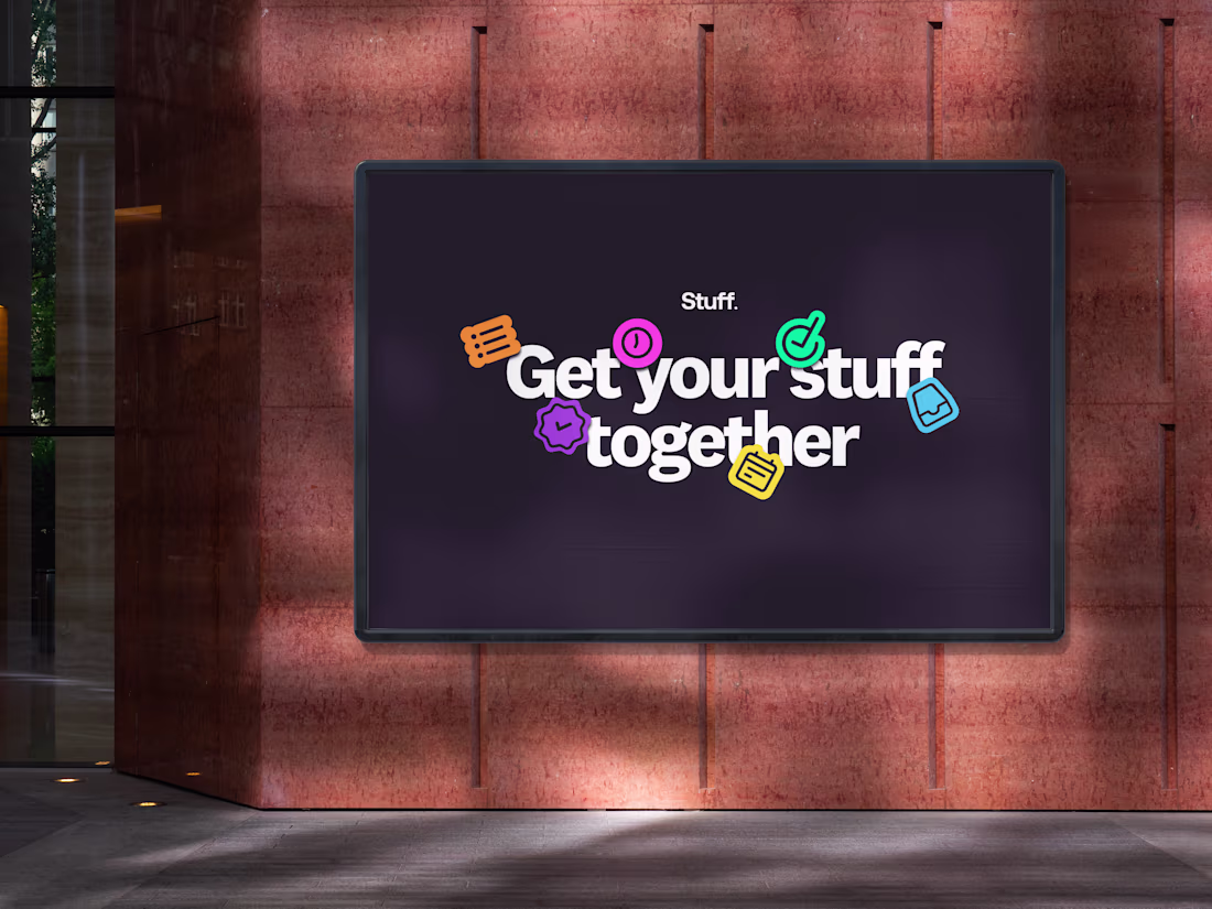 Cover image for Brand Identity and Marketing for Stuff App