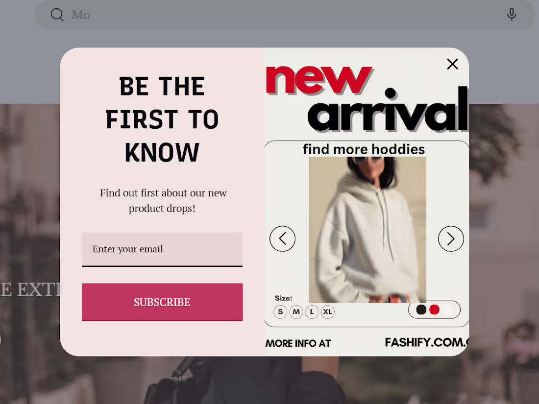 Cover image for STORE RESPONSIVE REDESIGN, SALES POPUP FORM AND MARKETING