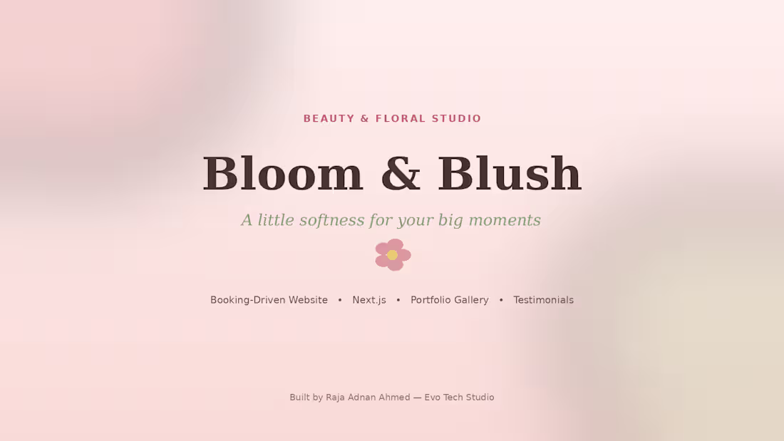 Cover image for Bloom & Blush — a