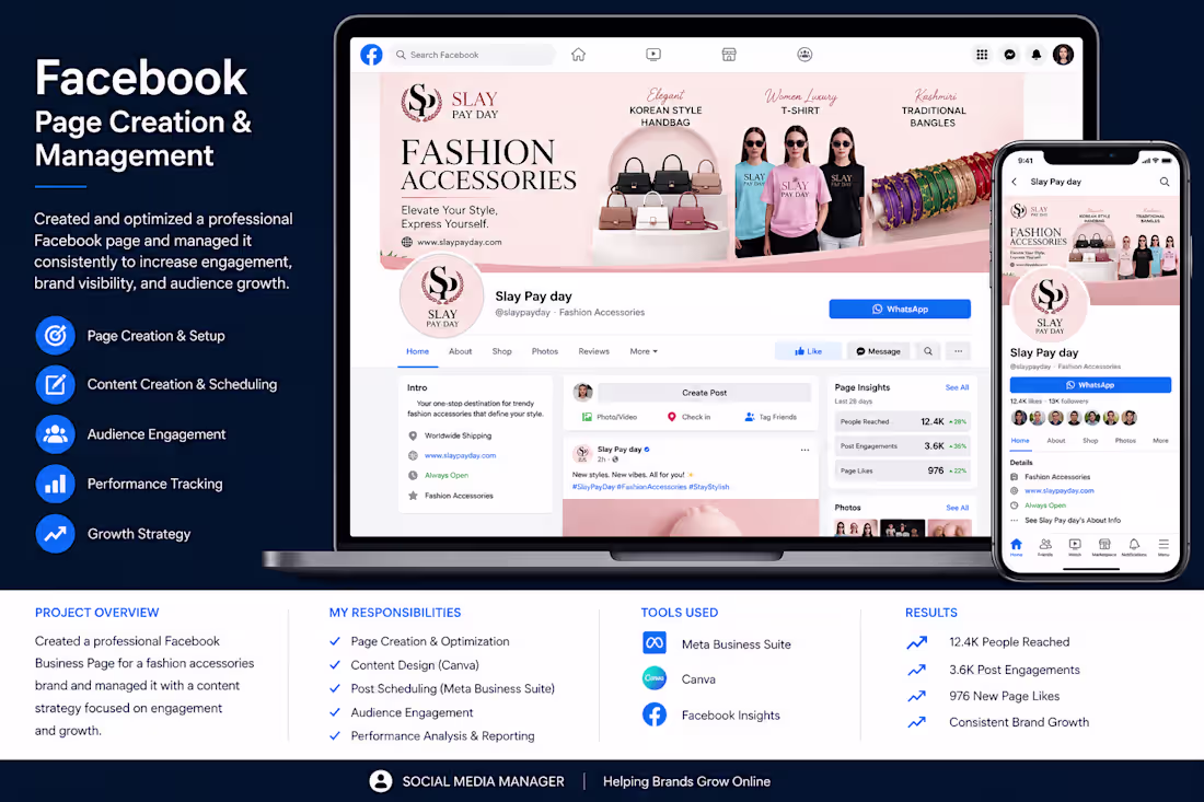 Cover image for Facebook Page Creation & Setup