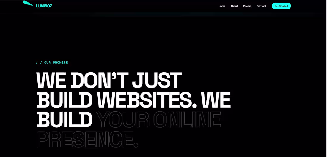 Cover image for Agency site