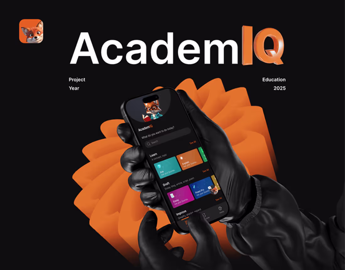 Cover image for AI Learning App Dashboard & Mobile Design