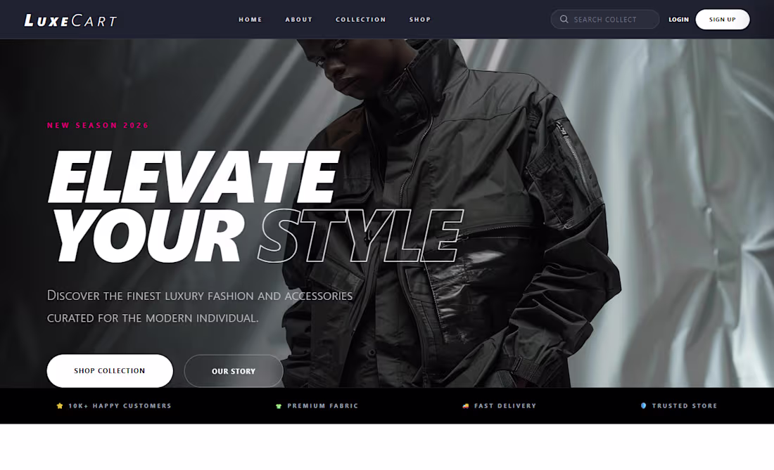 Cover image for Modern Full-Stack E-Commerce Web Application