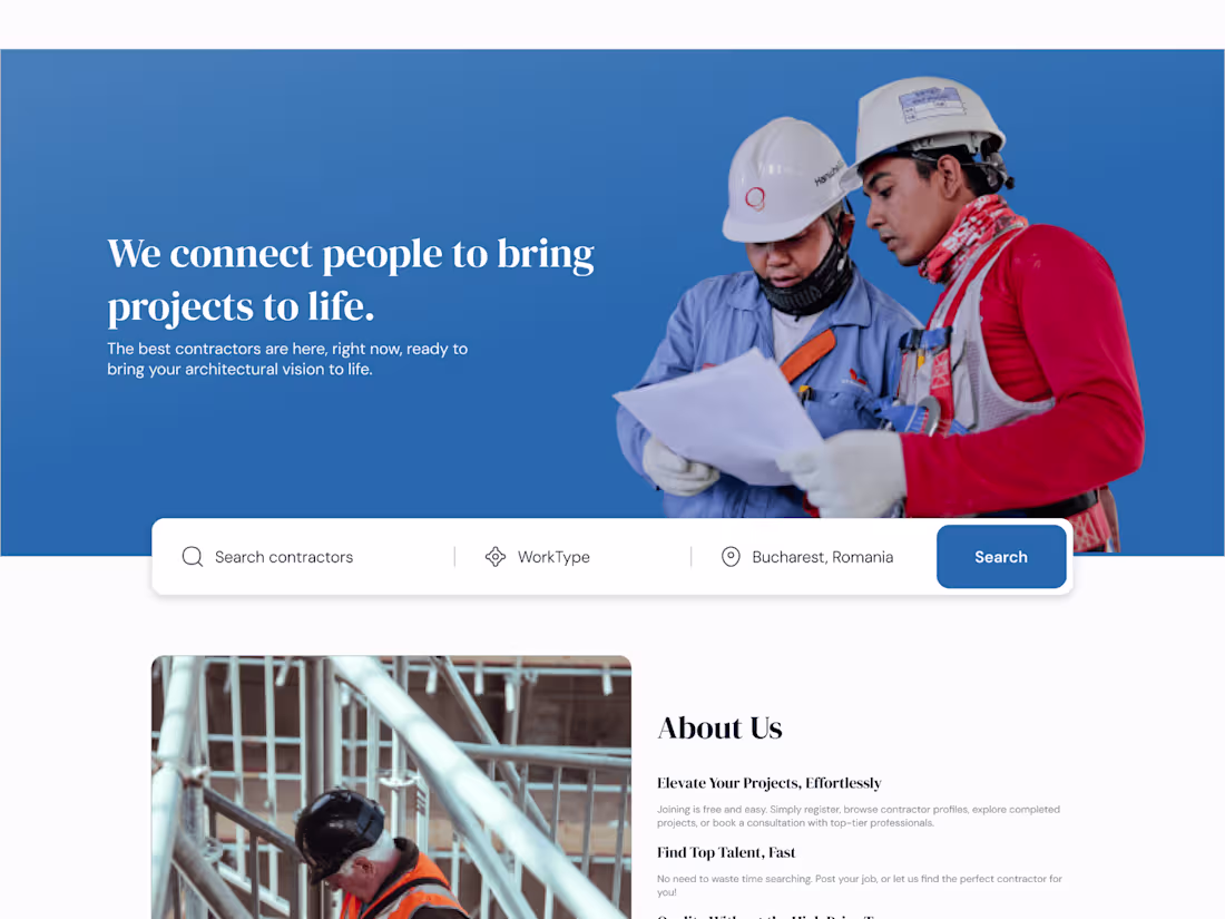 Cover image for Contractor Marketplace Platform for Avialdo