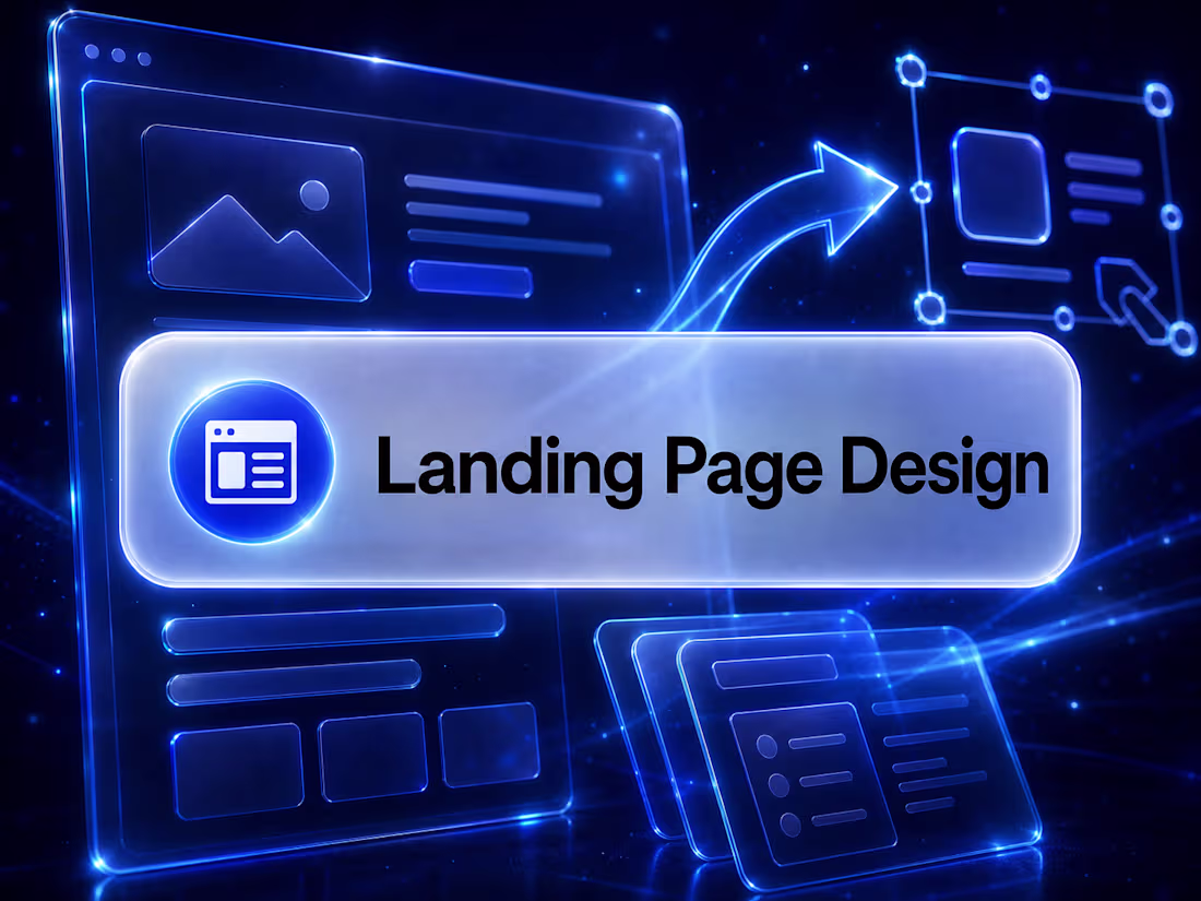 Cover image for Landing Page Design — Dev-Ready Figma File