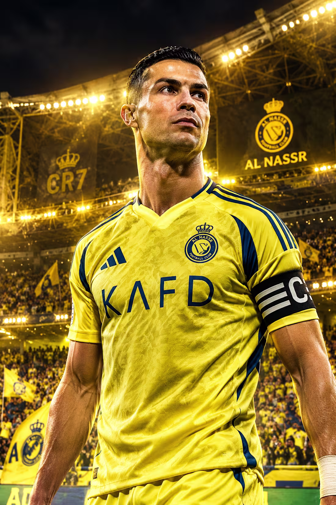 Cover image for Cinematic sports poster featuring Cristiano