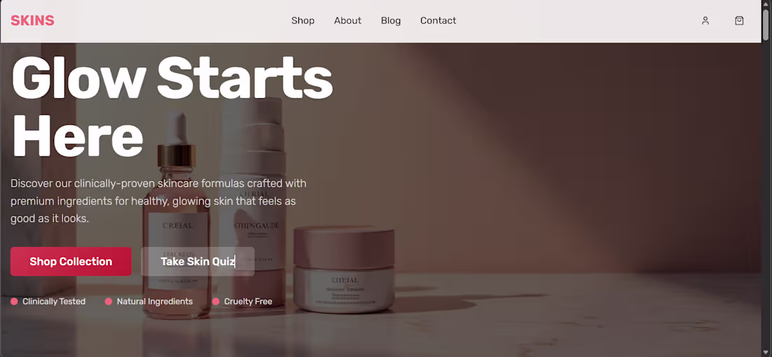 Cover image for Landing page design 
