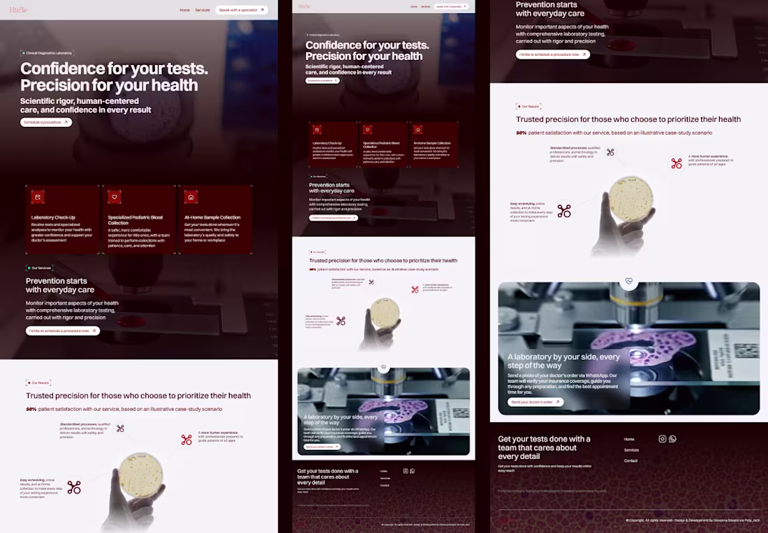 Cover image for Landing Page for a Clinical