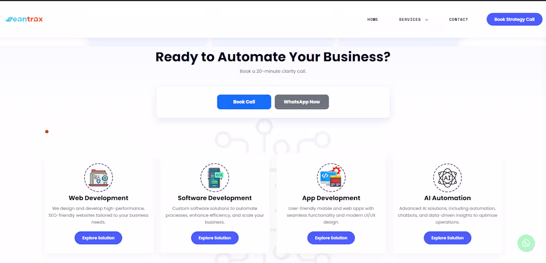 Cover image for Eantrax – AI & Automation