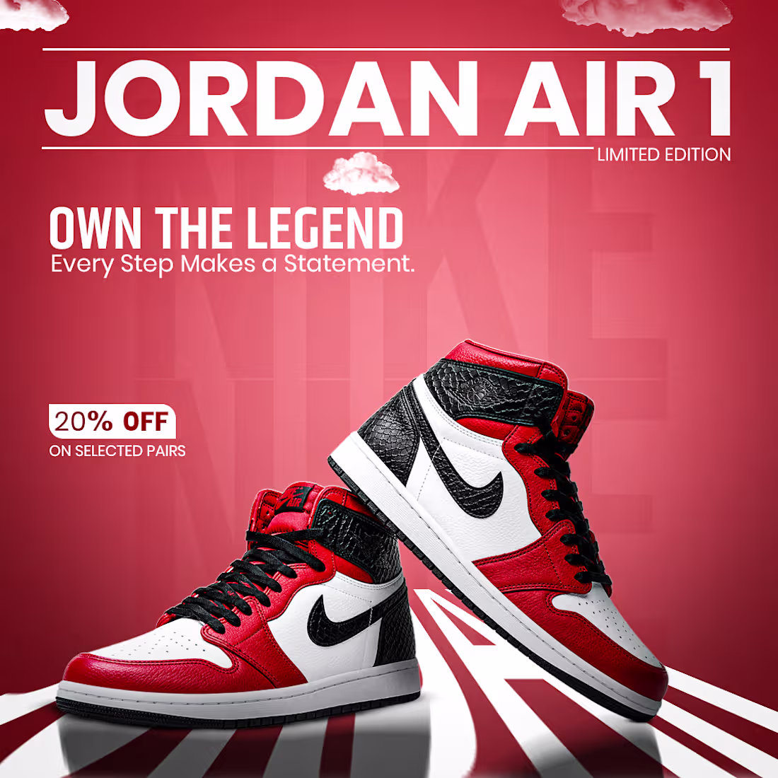 Cover image for 👟 JORDAN AIR 1 –