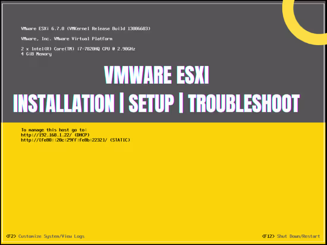 Cover image for VMware ESXi Expert: Setup, Configuration, and Optimization