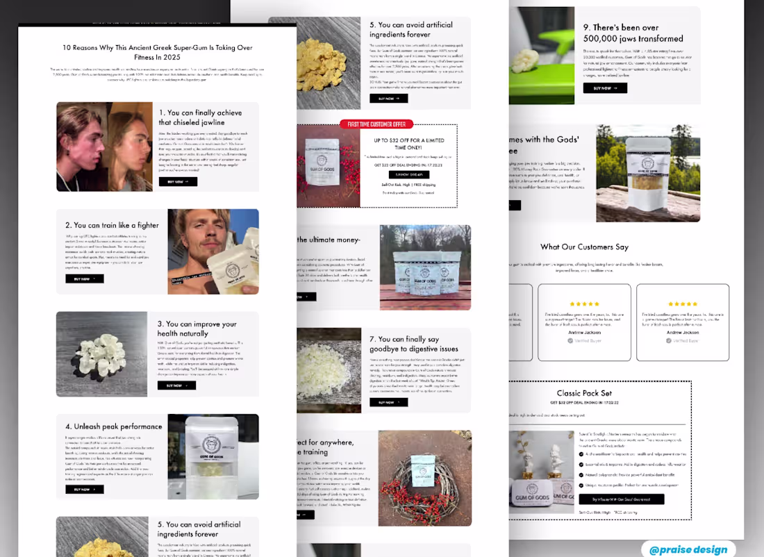 Cover image for This listicle page was implemented