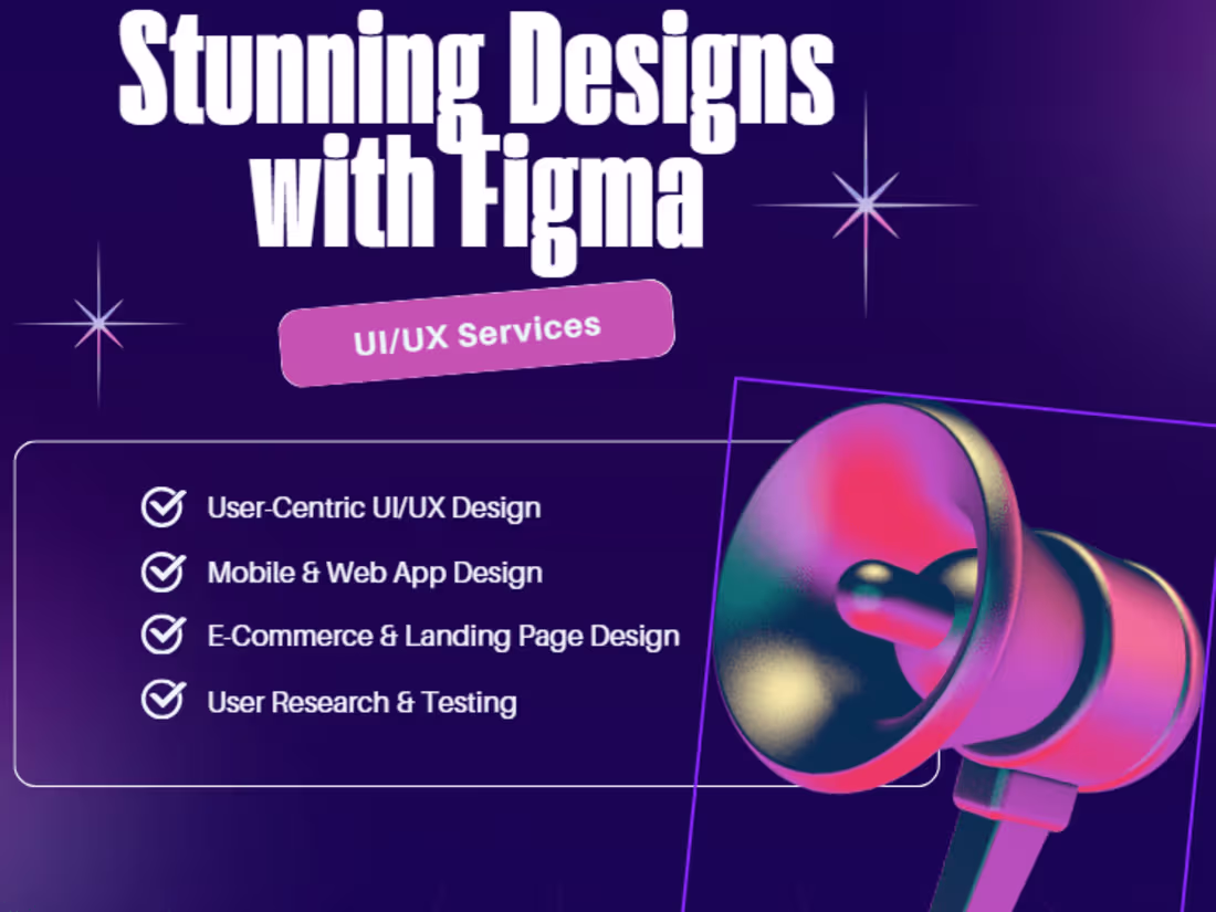 Cover image for I will do website UI and UX design