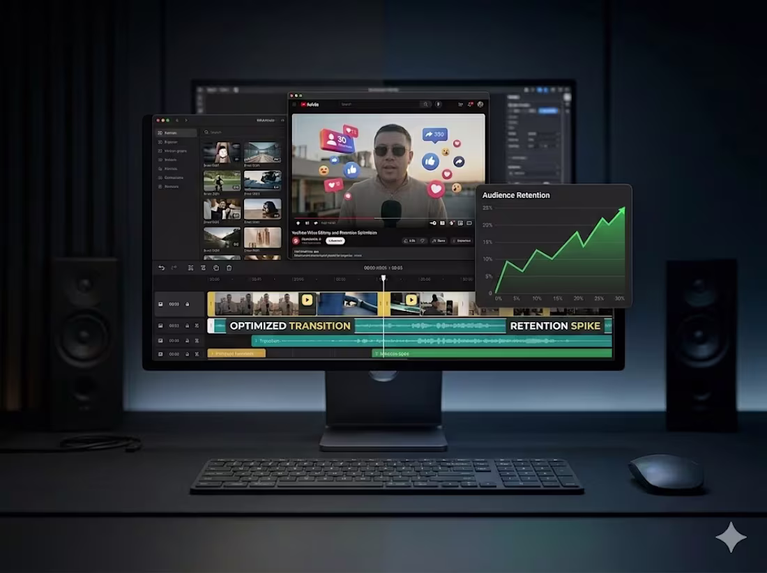 Cover image for YouTube Video Editing & Retention Optimization