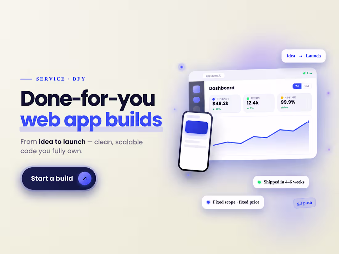Cover image for Full-Stack SaaS Development (Rails + React)